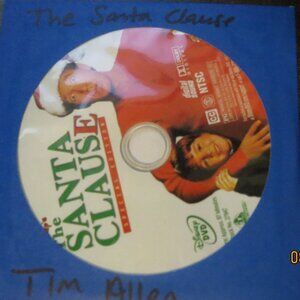 Tim Allen's The Santa Clause DVD ONLY